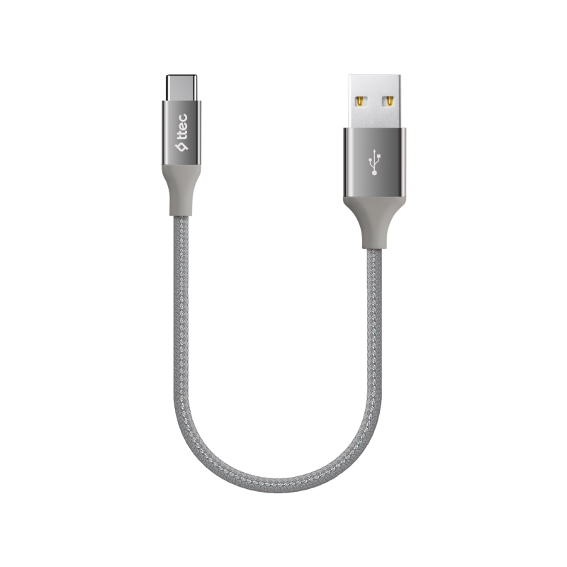 Кабел ttec AlumiCable Type C Charge / Data Cable  ...