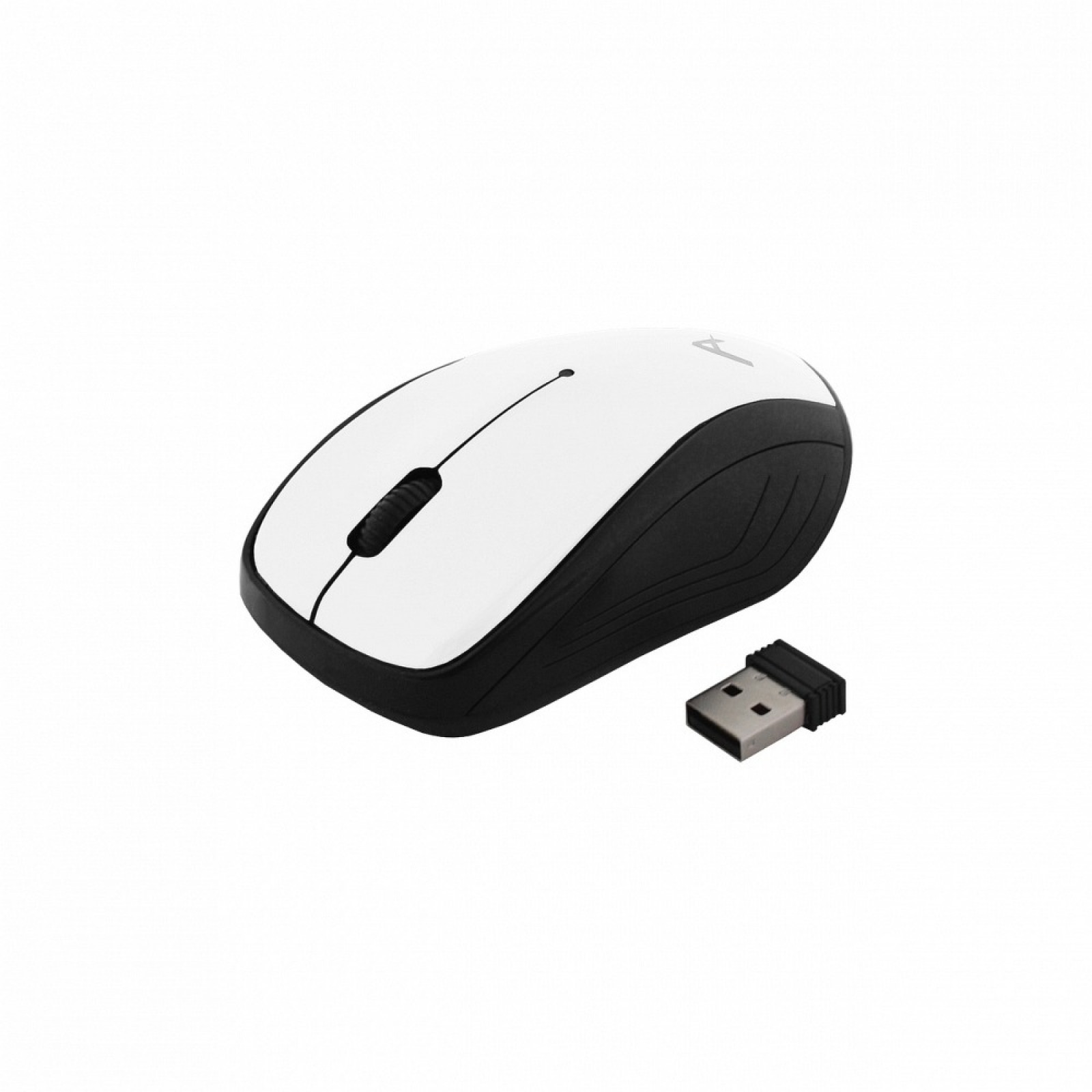 Мишка Art Optical wireless mouse USB AM-92 - Бяла