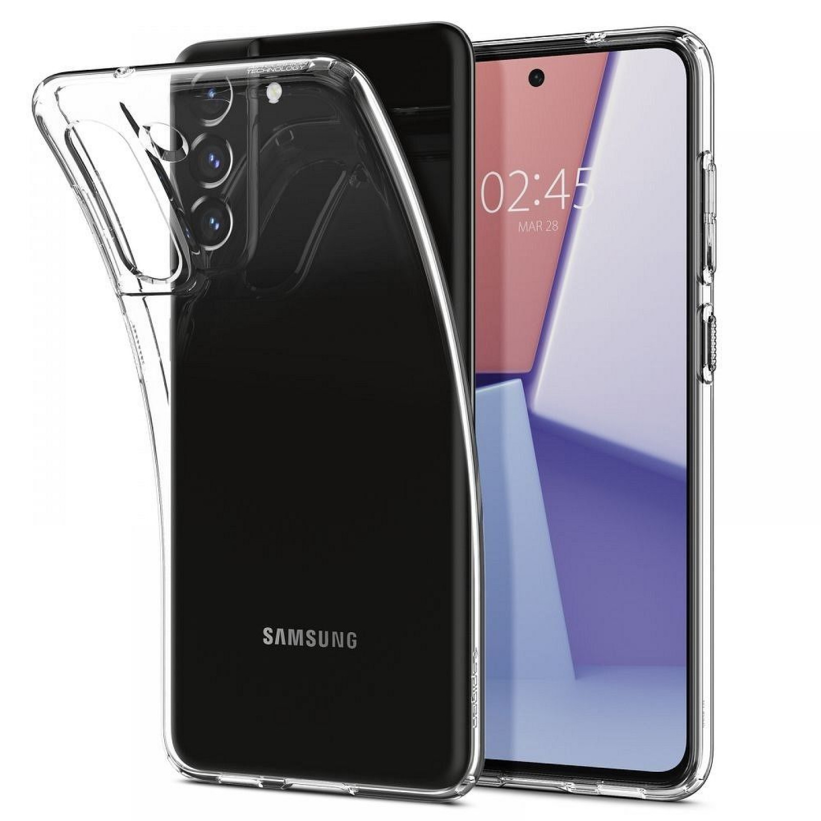 Гръб Clear Case 2mm за Samsung Galaxy S21 FE - Прозрачен