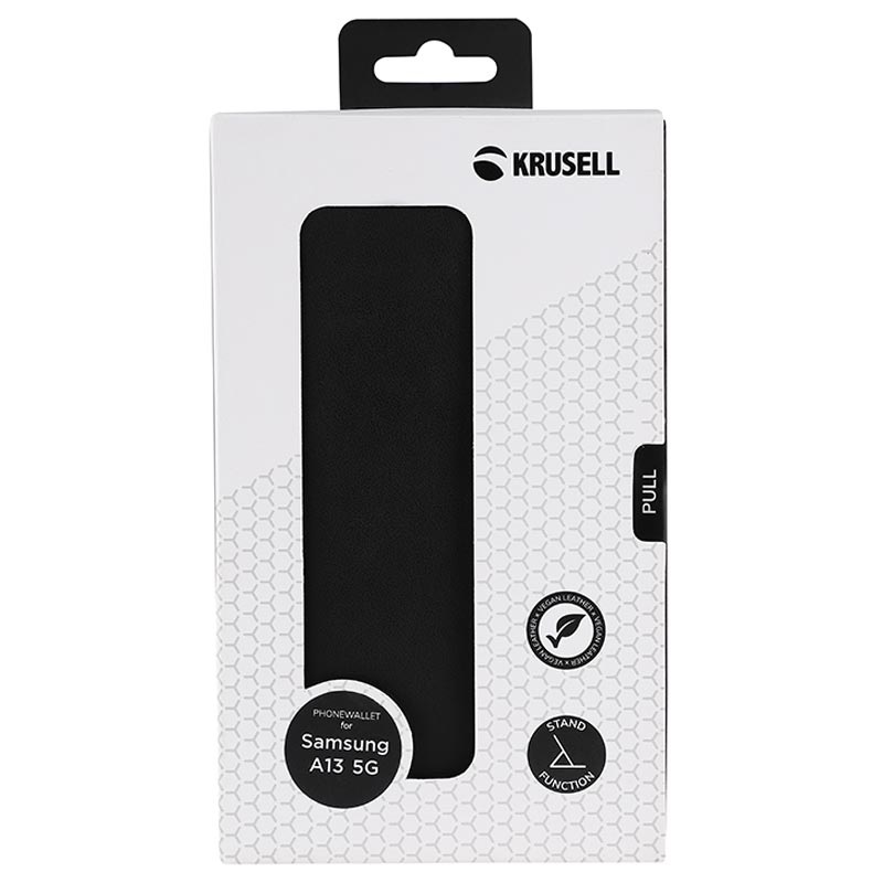 Калъф Krusell Phone Wallet за Samsung Galaxy A13 - Черен - Samsung Galaxy A13 | Phoneplay.bg
