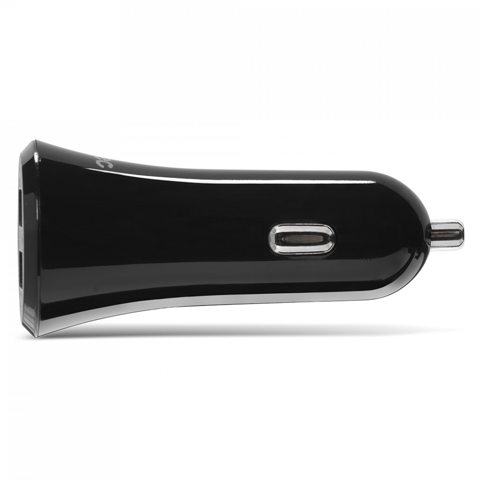 Зарядно ttec Quantum Duo USB In-Car Charger, 3.4A, incl. Lightning-USB Cable, Mfi - Черно