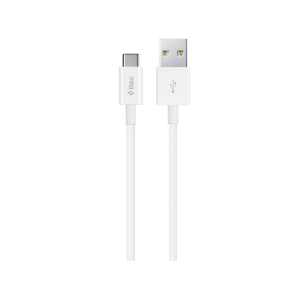 Кабел ttec Type C Charge 2.0 / Data Cable , Бял...