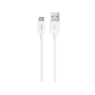 Кабел ttec Type C Charge 2.0 / Data Cable, Бял