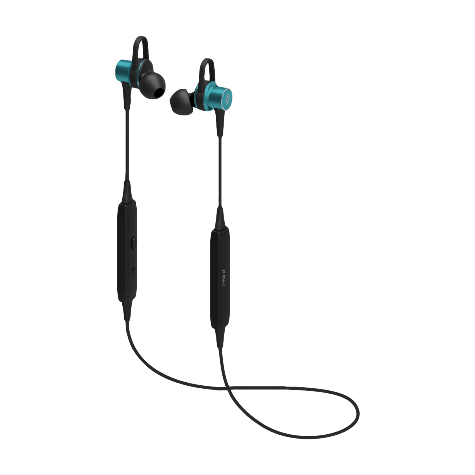 Bluetooth слушалки Soundbeat Pro Wireless BT Stereo Headset magnets - Тюркоаз,116262