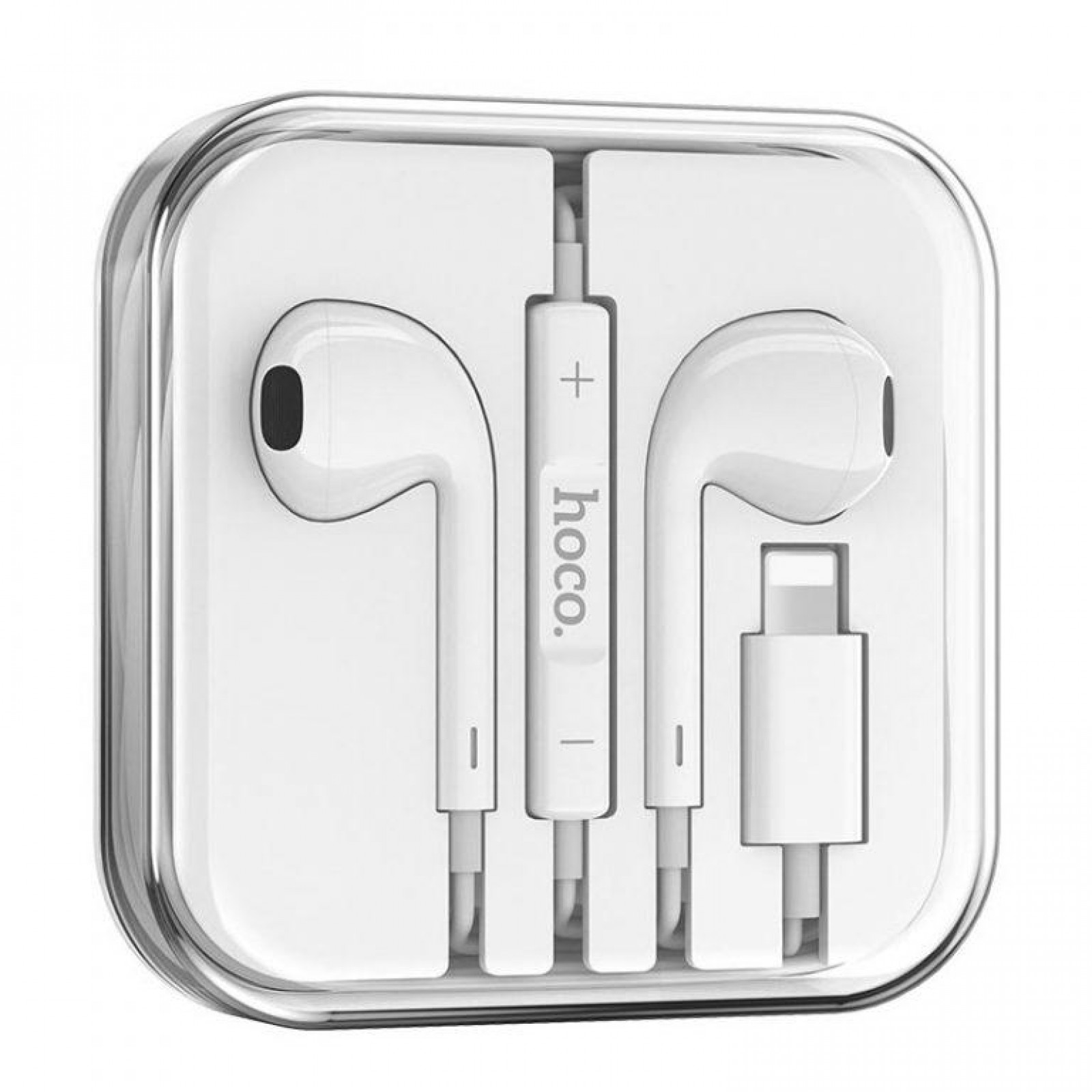 Слушалки M80 Original series earphones за Lightning - Бели
