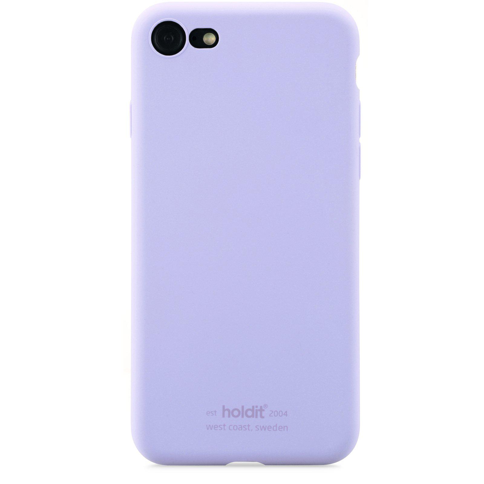 Гръб Holdit Silicone Case за iPhone 7/8/SE - Лилав