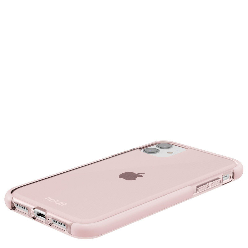 Гръб Holdit Seethru Case за iPhone 11- Blush Pink - iPhone 11 | Phoneplay.bg