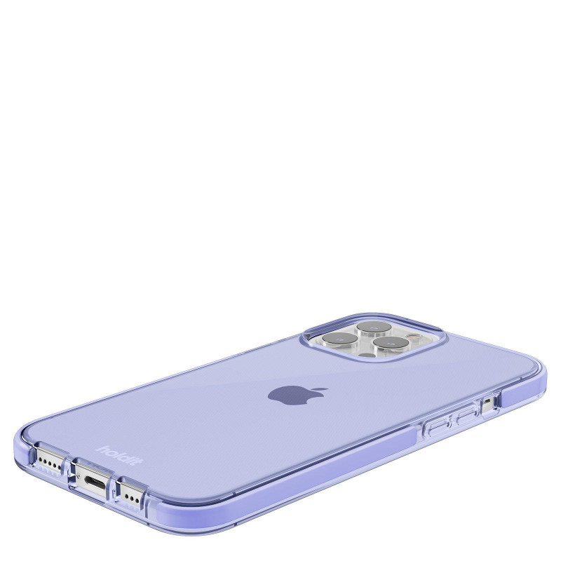 Гръб Holdit Seethru Case за iPhone 12 Pro Max - Лилав