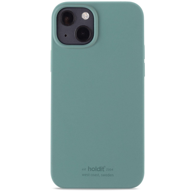 Гръб Holdit Silicone Case за  iPhone 13/14 - Зелен...