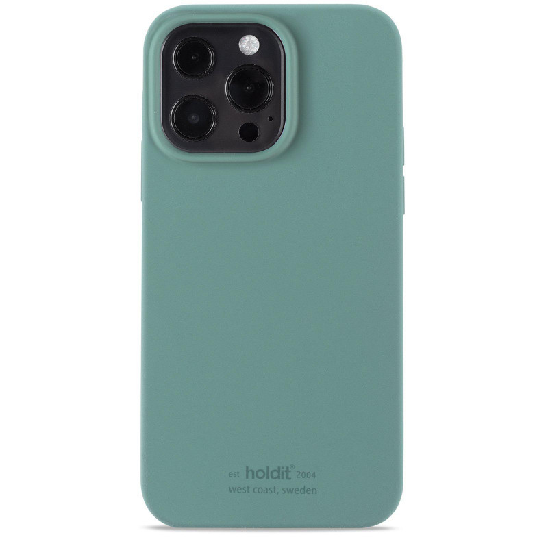 Гръб Holdit Silicone Case за iPhone 13 Pro - Зелен...