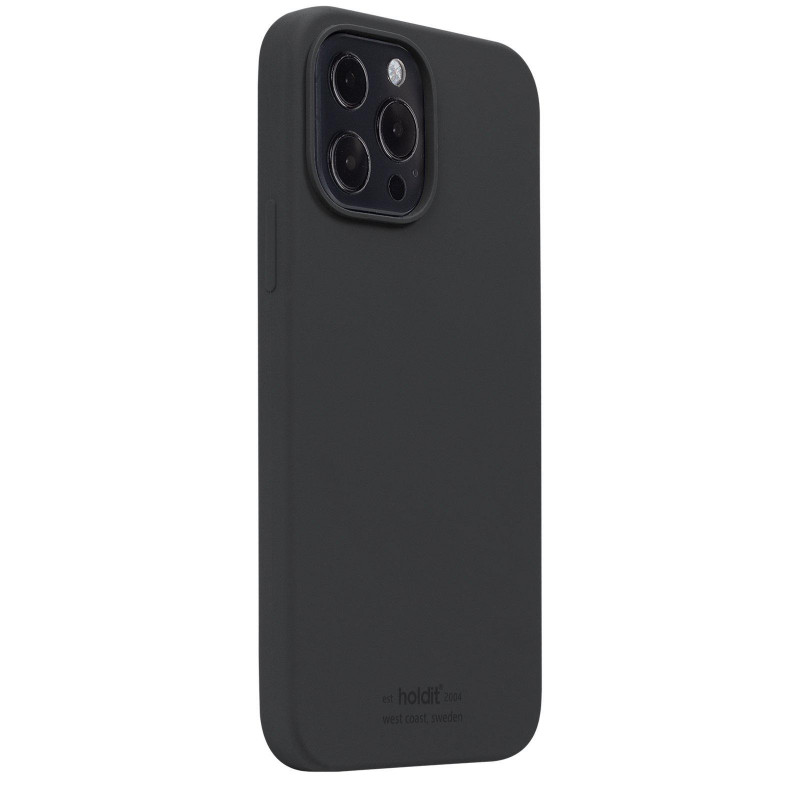 Гръб Holdit Silicone Case за iPhone 13 Pro Max - Черен