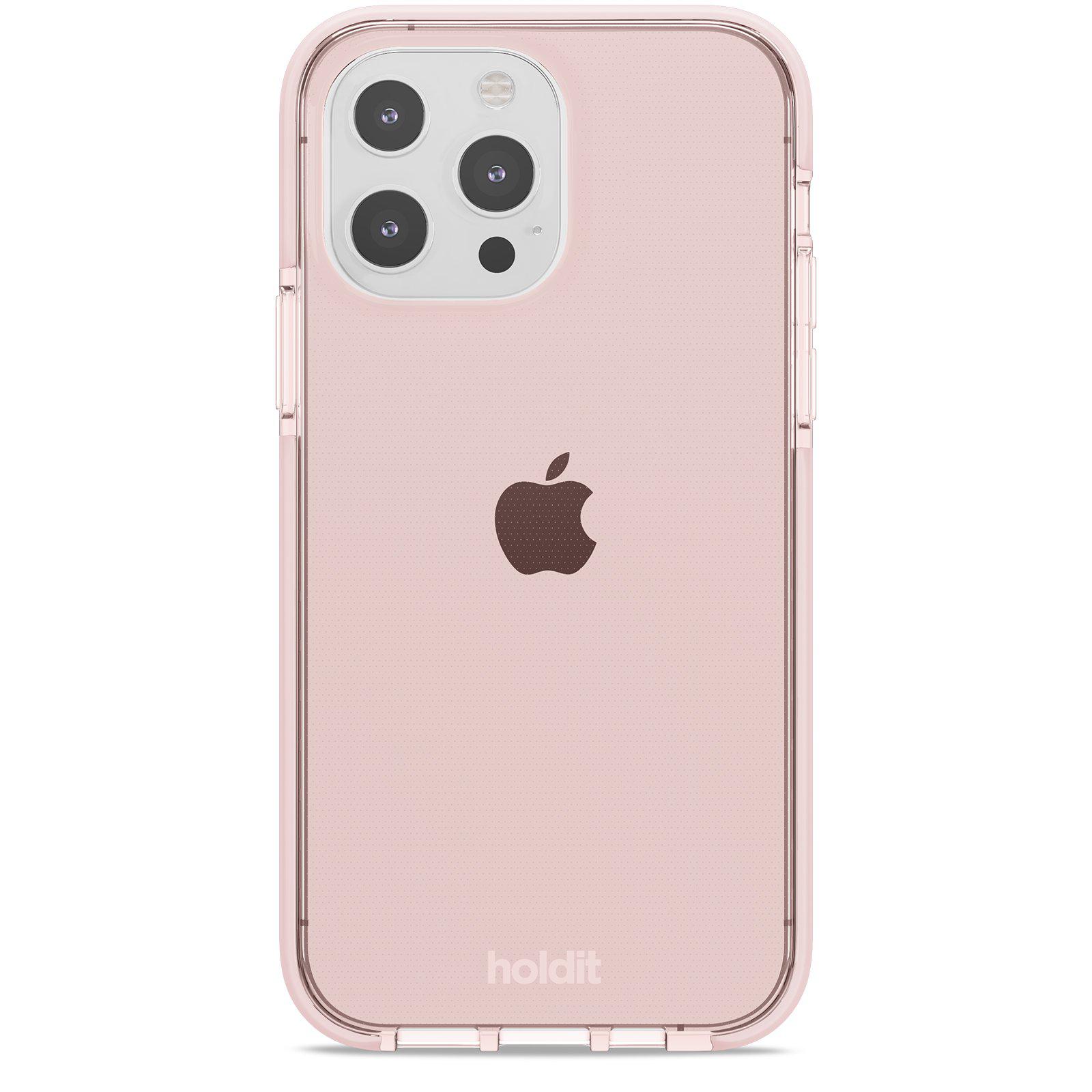 Гръб Holdit Seethru Case за iPhone 13 Pro - Blush Pink