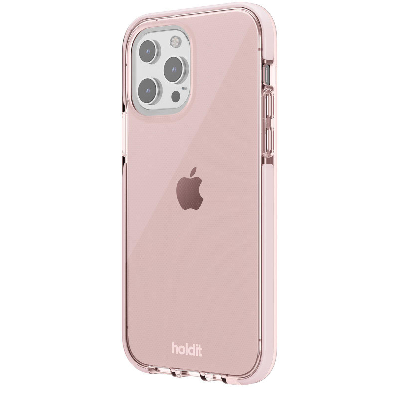 Гръб Holdit Seethru Case за iPhone 13 Pro - Blush Pink