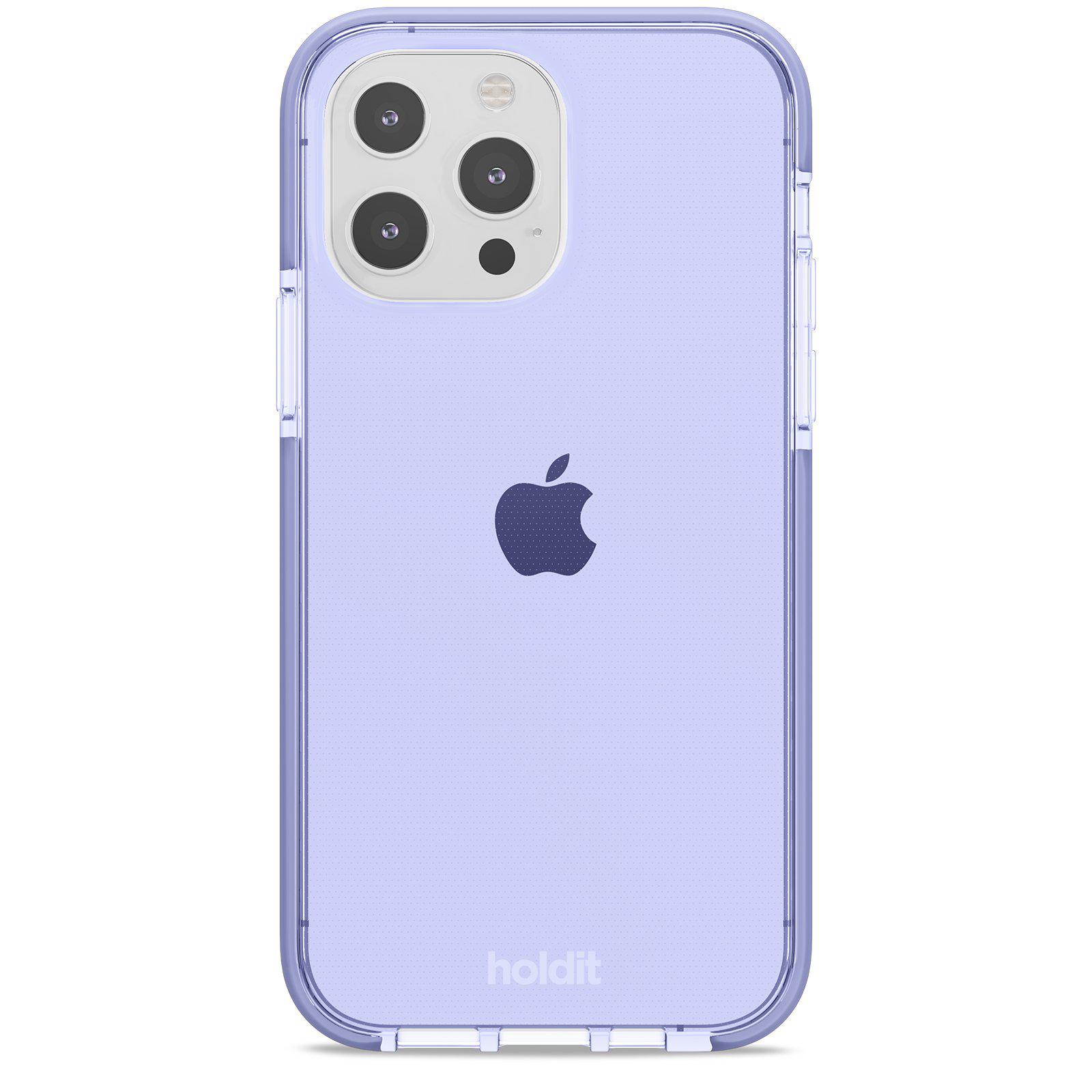 Гръб Holdit Seethru Case за iPhone 13 Pro - Лилав