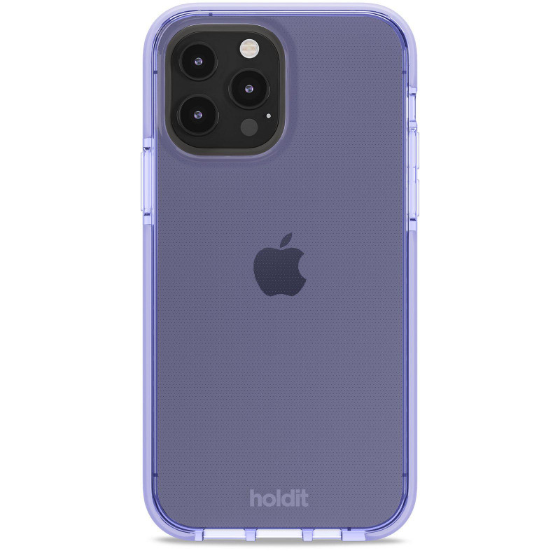 Гръб Holdit Seethru Case за iPhone 13 Pro - Лилав