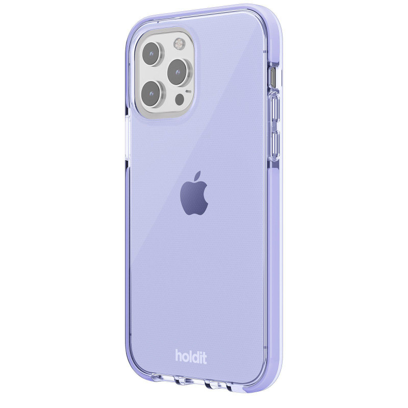 Гръб Holdit Seethru Case за iPhone 13 Pro - Лилав