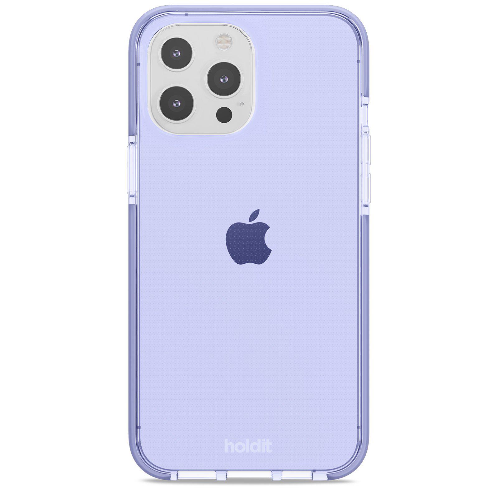 Гръб Holdit Seethru Case за iPhone 13 Pro Max - Лилав