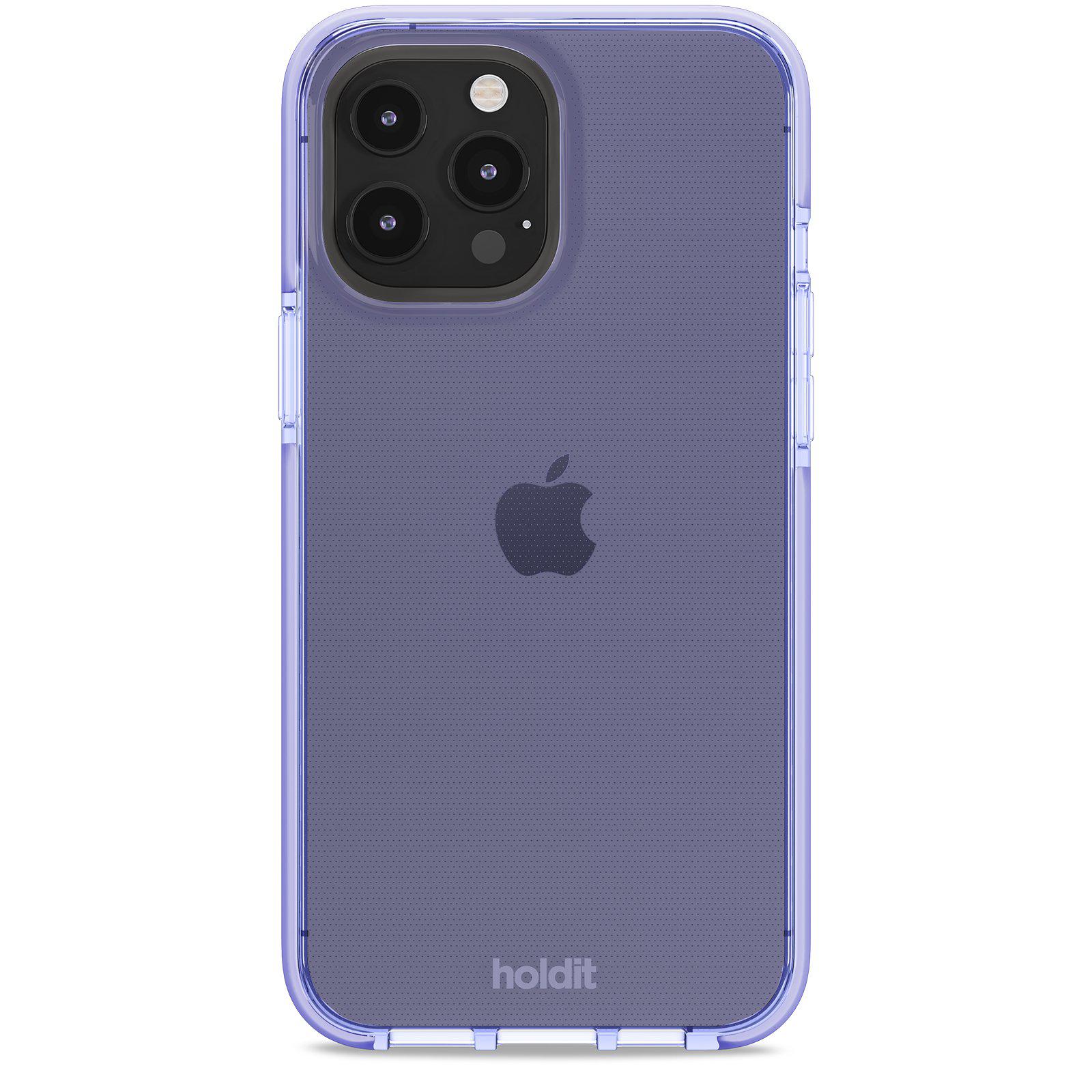 Гръб Holdit Seethru Case за iPhone 13 Pro Max - Лилав