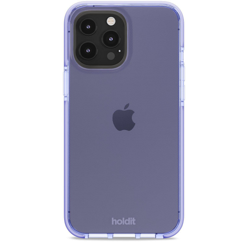 Гръб Holdit Seethru Case за iPhone 13 Pro Max - Лилав