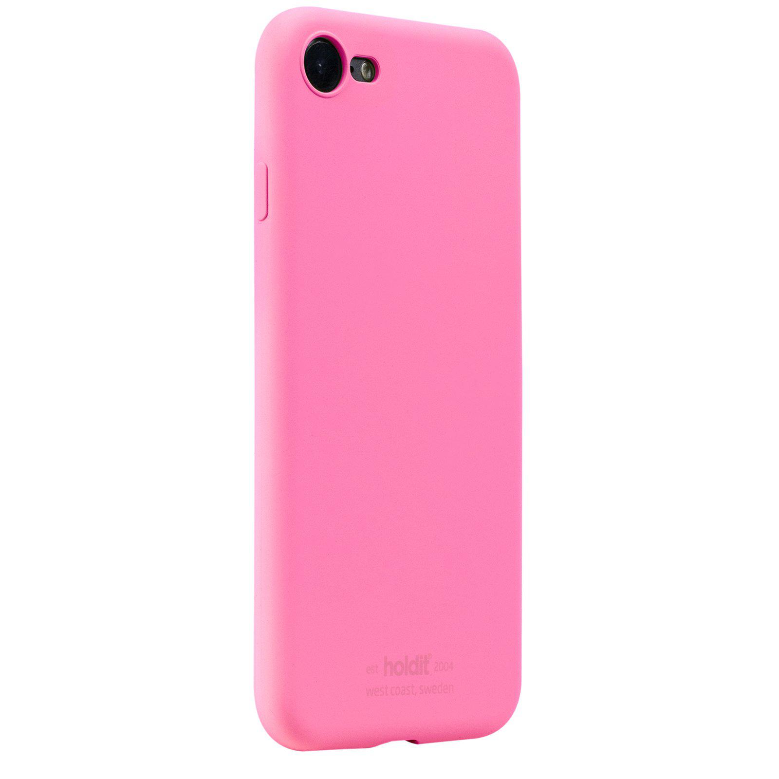 Гръб Holdit Silicone Case за iPhone 7/8/SE - Розов