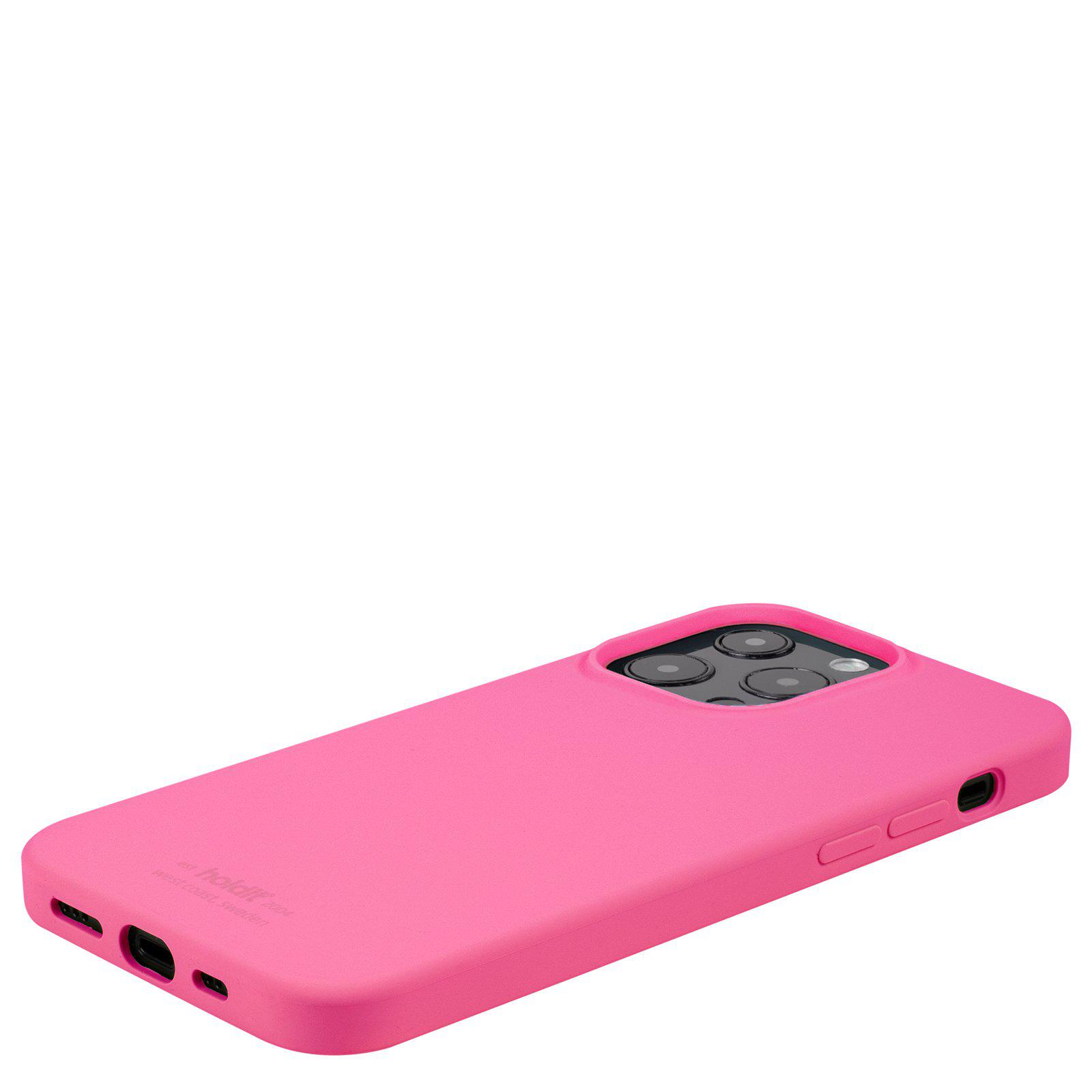 Гръб Holdit Silicone Case за iPhone 13 Pro - Розов