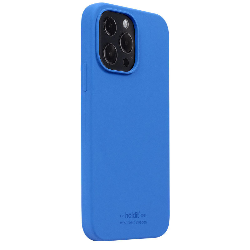 Гръб Holdit Silicone Case за iPhone 13 Pro - Син