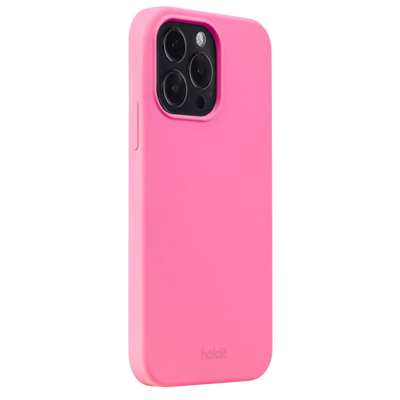 Гръб Holdit Silicone Case за iPhone 14 Pro Max - Розов