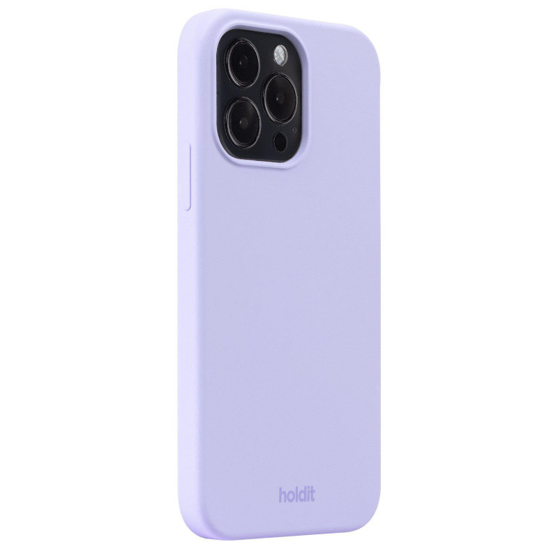 Гръб Holdit Silicone Case за iPhone 14 ProMax - Лилав