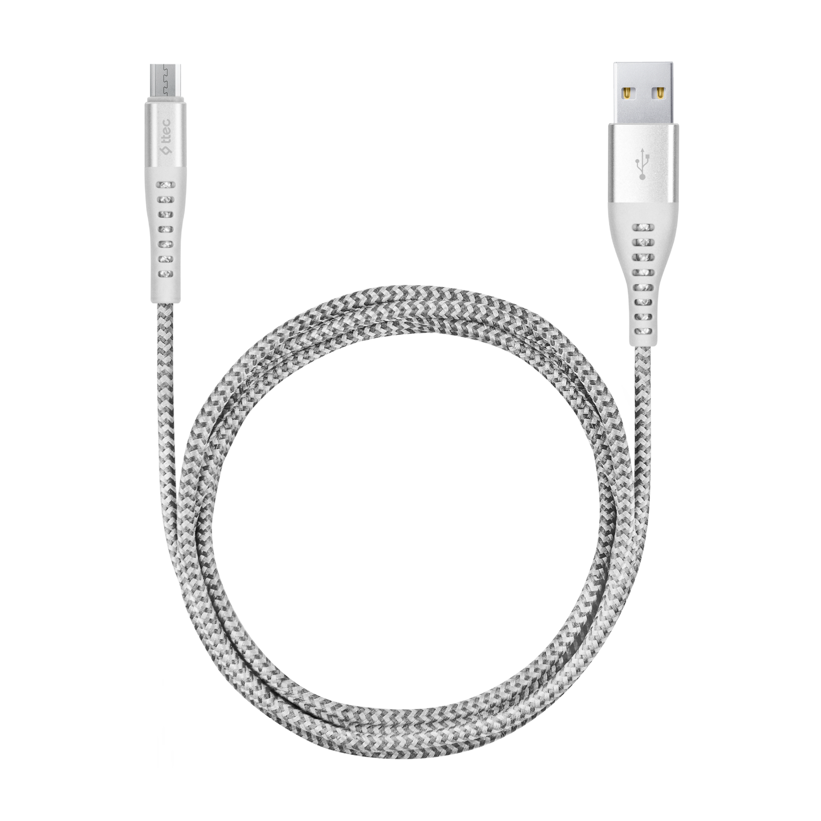 Кабел ttec ExtremeCable Charge / Data Cable , Micro USB , 150 cm  - Space Grey