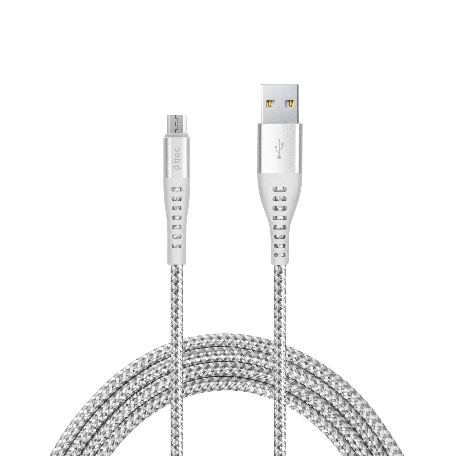 Кабел ttec ExtremeCable Charge / Data Cable , Micro USB , 150 cm  - Space Grey