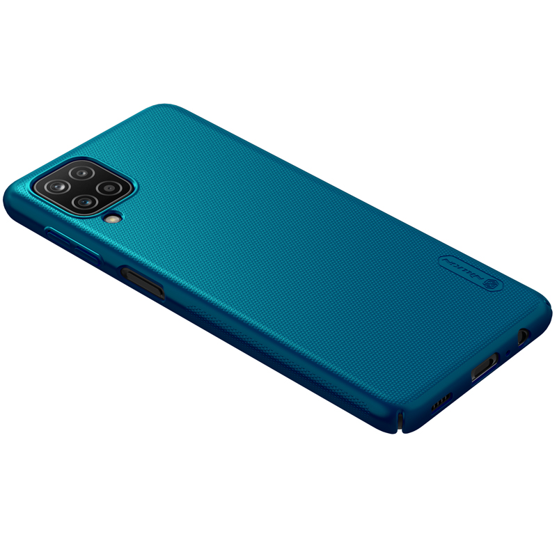 Гръб Nillkin super frosted shiled hard PC Case за Samsung Galaxy A12 - Син - Samsung Galaxy A12 | Phoneplay.bg