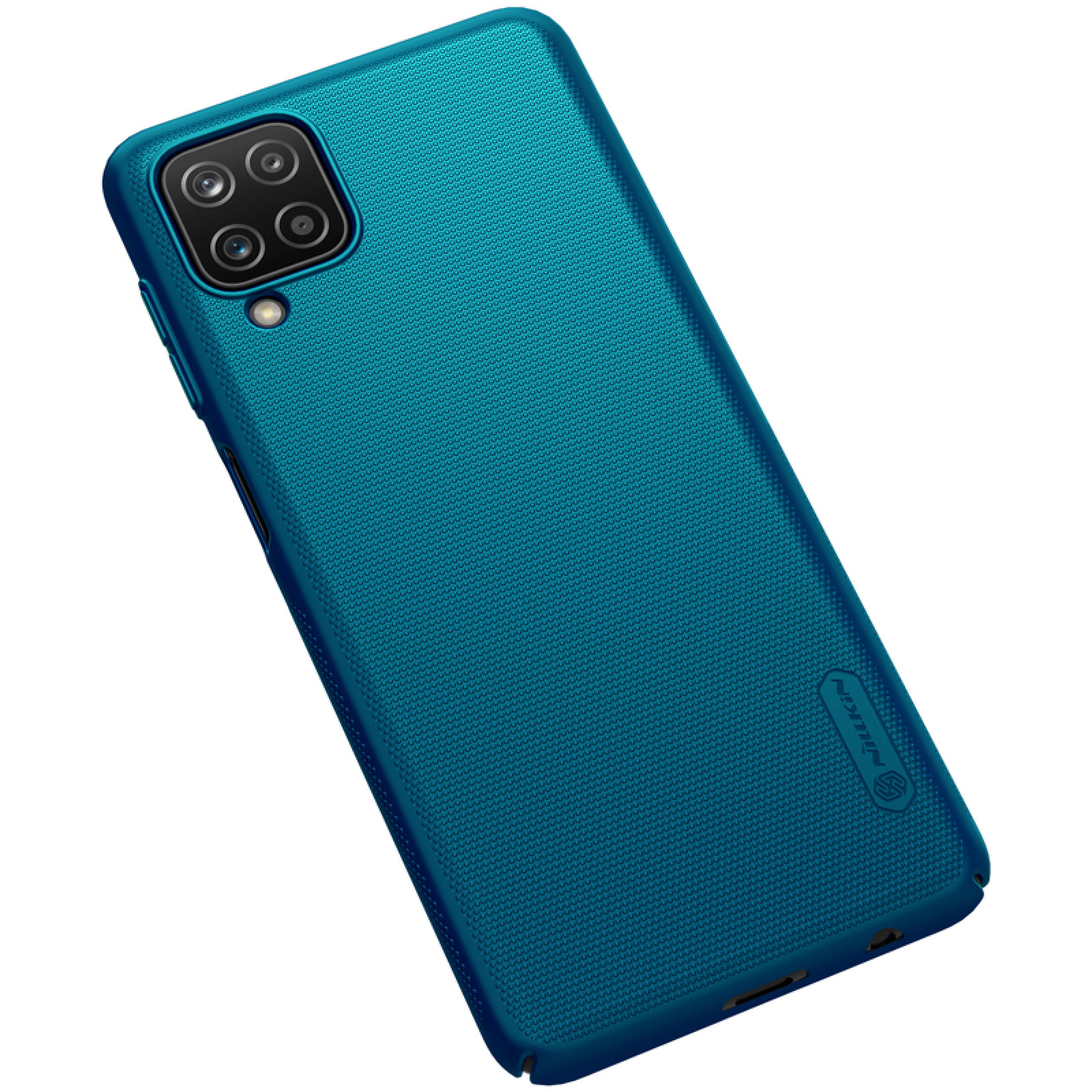 Гръб Nillkin super frosted shiled hard PC Case за Samsung Galaxy A12 - Син - Samsung Galaxy A12 | Phoneplay.bg