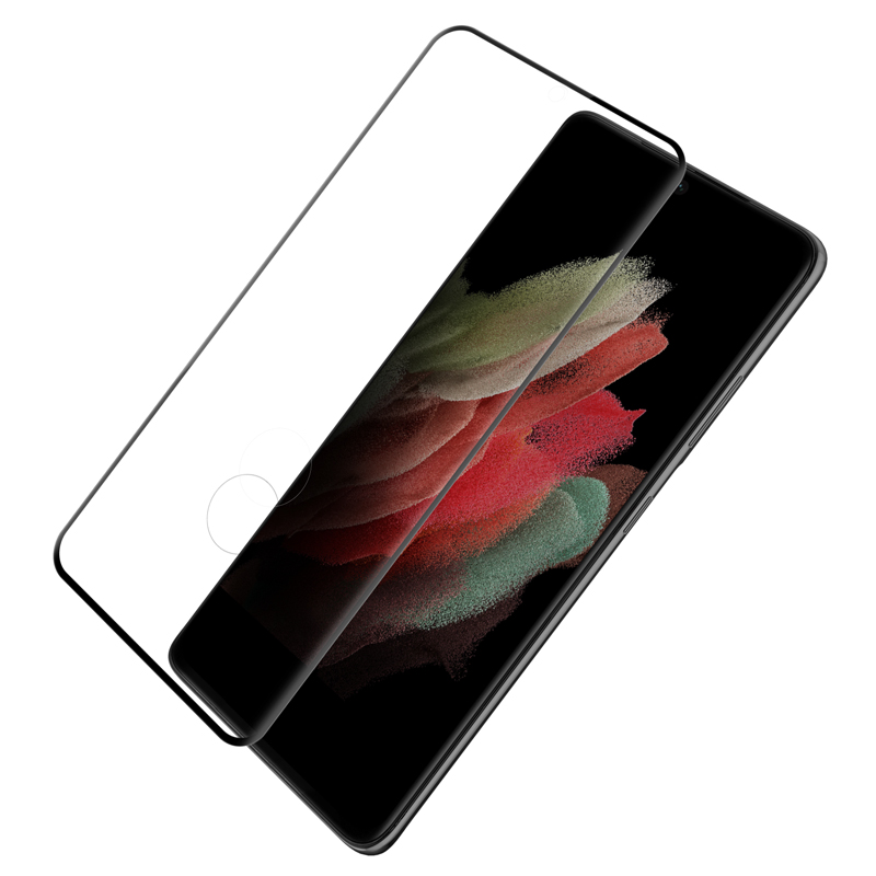 Стъклен протектор Nillkin 3d cp+ max glass за Samsung Galaxy S21 ultra - Черен - Протектор за Galaxy S21 Ultra | Phoneplay.bg