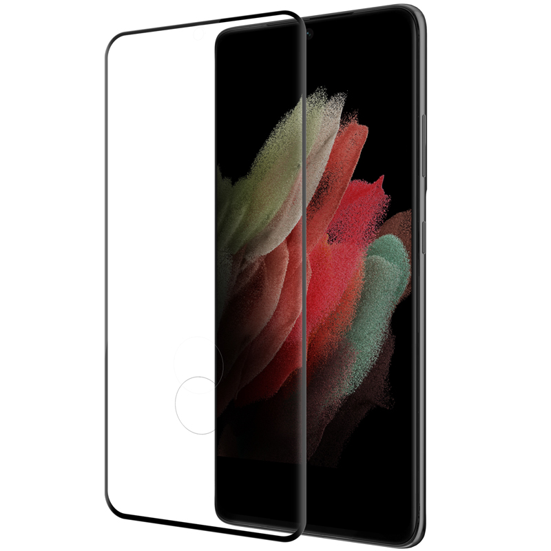 Стъклен протектор Nillkin 3d cp+ max glass за Samsung Galaxy S21 ultra - Черен - Протектор за Galaxy S21 Ultra | Phoneplay.bg
