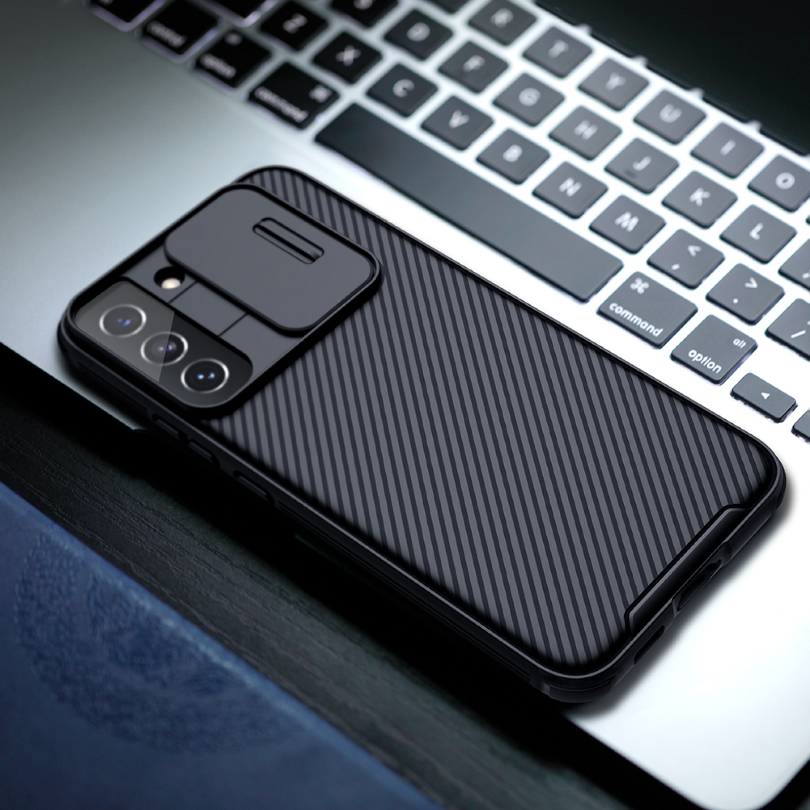 Гръб Nillkin camshield pro case за Samsung Galaxy S22 plus - Черен