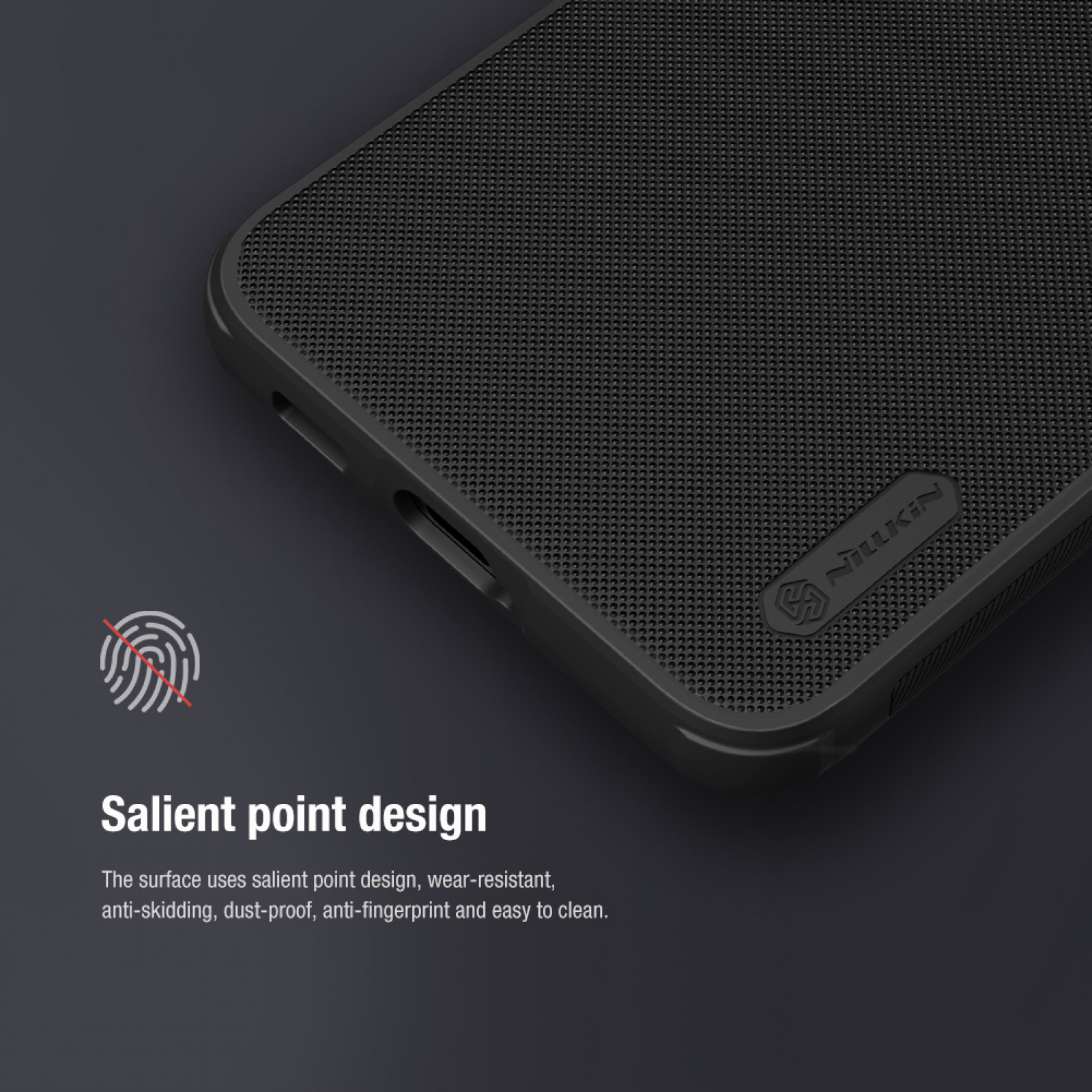 Гръб Nillkin Super Frosted Shield Pro за Samsung Galaxy S22 - Черен