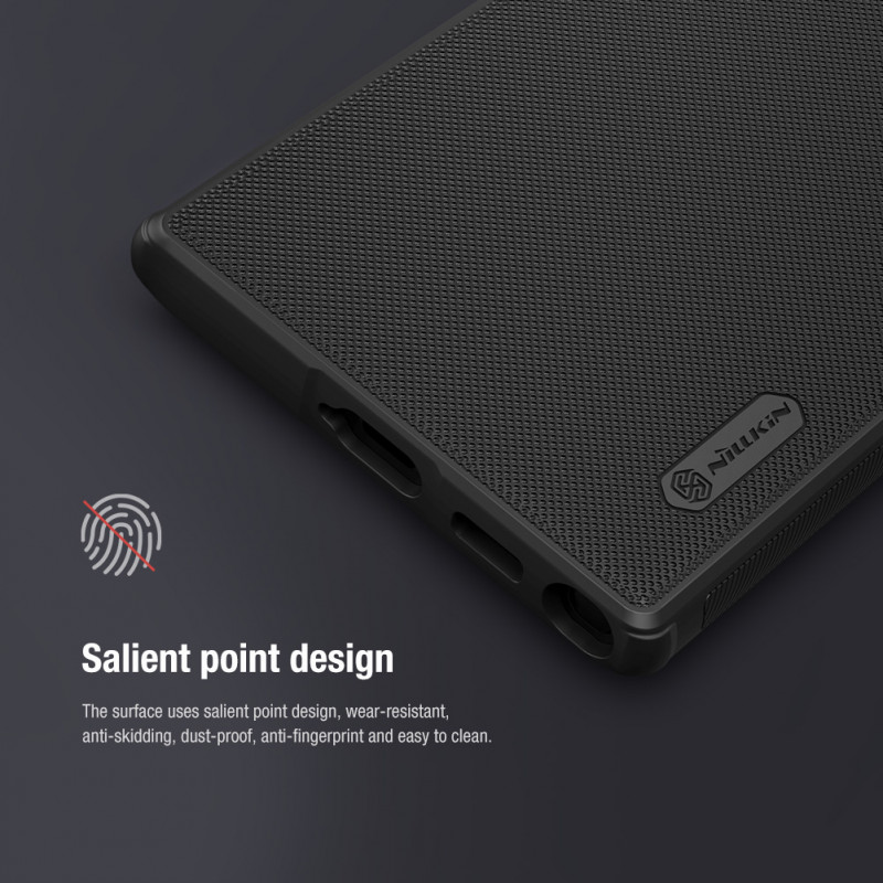 Гръб Nillkin Super Frosted Shield Pro за Samsung Galaxy S22 ultra - Черен