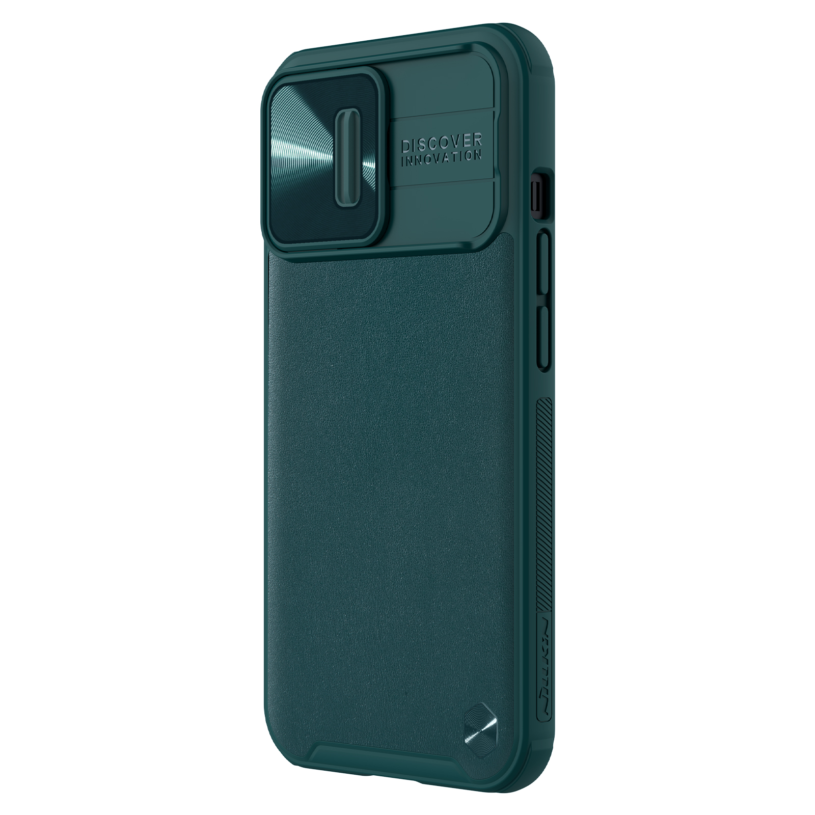 Гръб Nillkin leather camshield за Iphone 13 Pro - Зелен