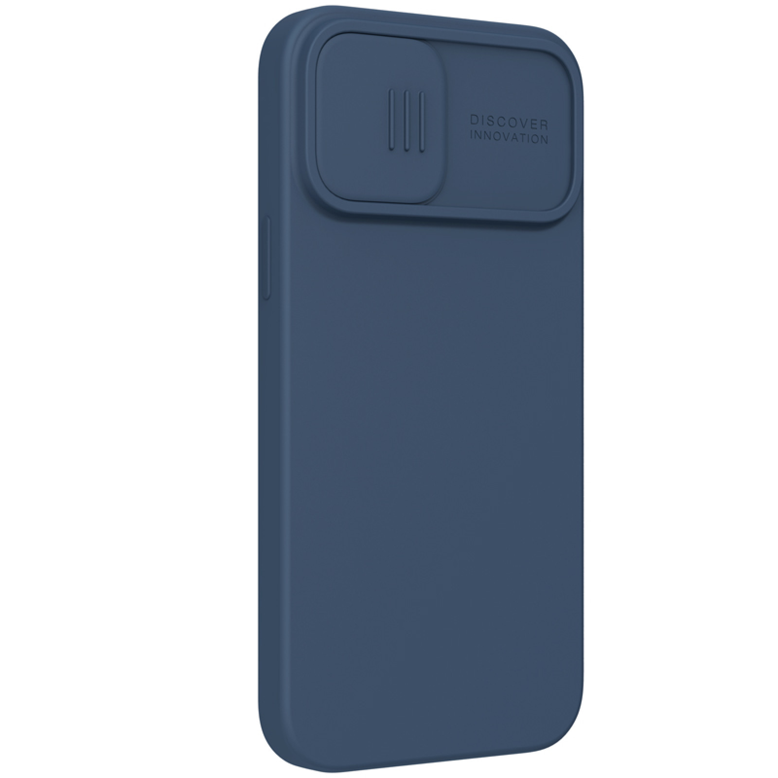 Гръб Nillkin Camshield Silky magnetic silicone case за iphone 13 Pro Max - Син