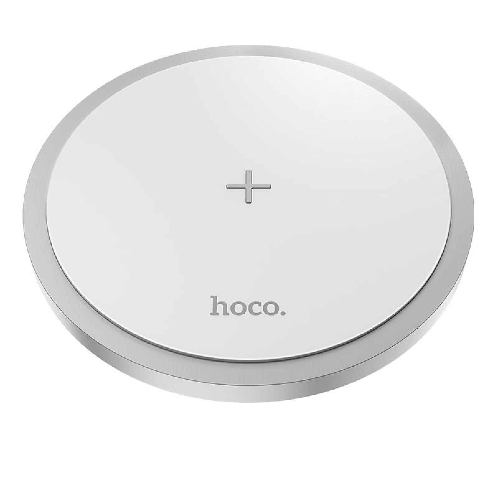 Безжично зарядно Hoco CW26 Powerful 15W wireless fast charger - Бяло