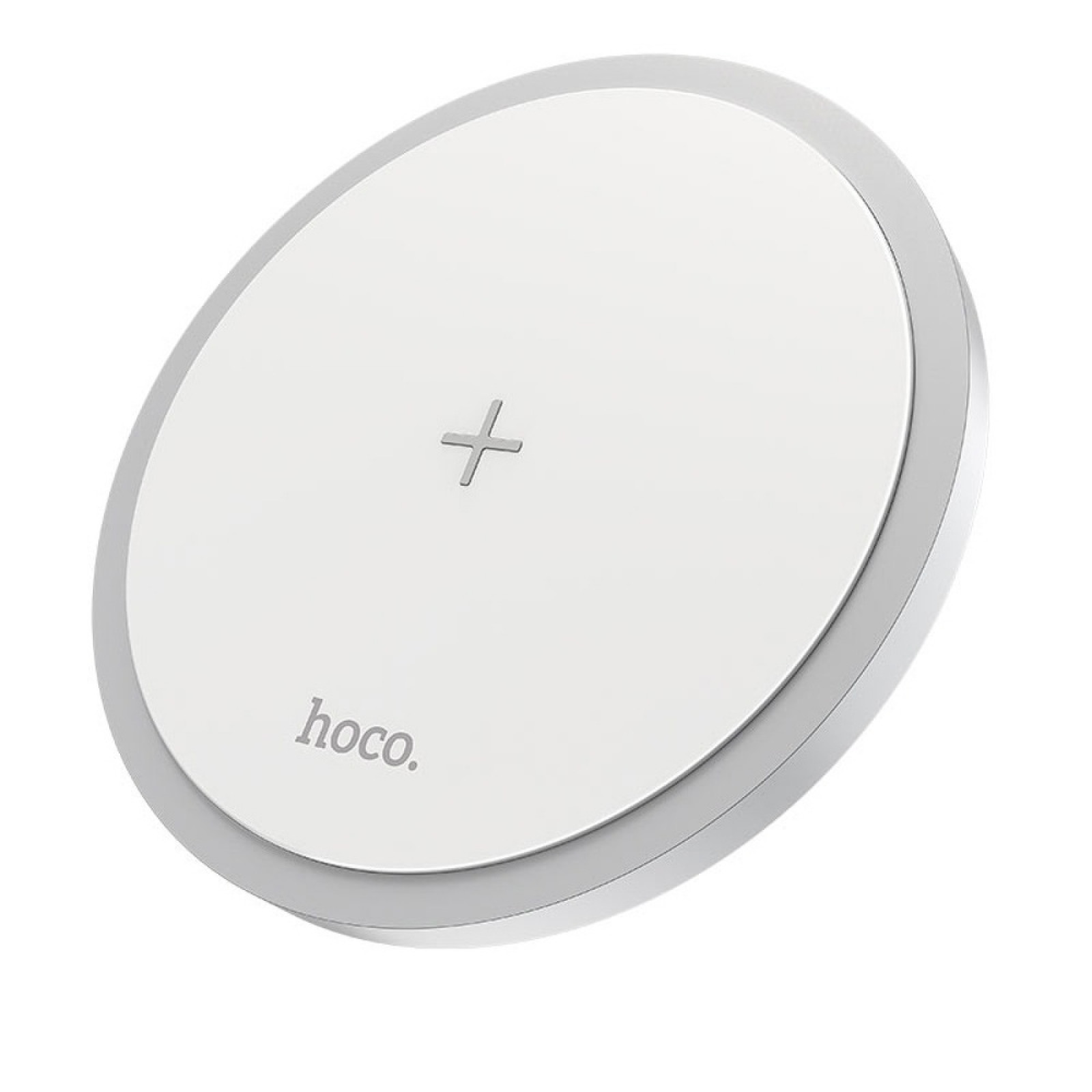 Безжично зарядно Hoco CW26 Powerful 15W wireless fast charger - Бяло