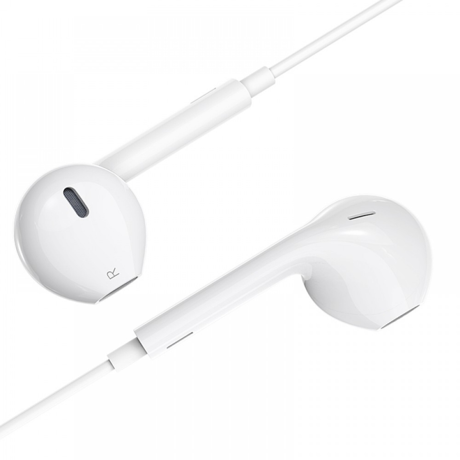 Слушалки Hoco M80 Original series earphones за Type C - Бели
