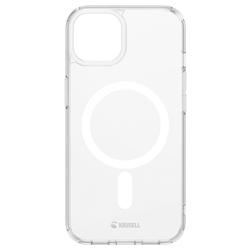 Гръб Krusell  Magnetic Clear Cover за Iphone 13 Mini - Прозрачен