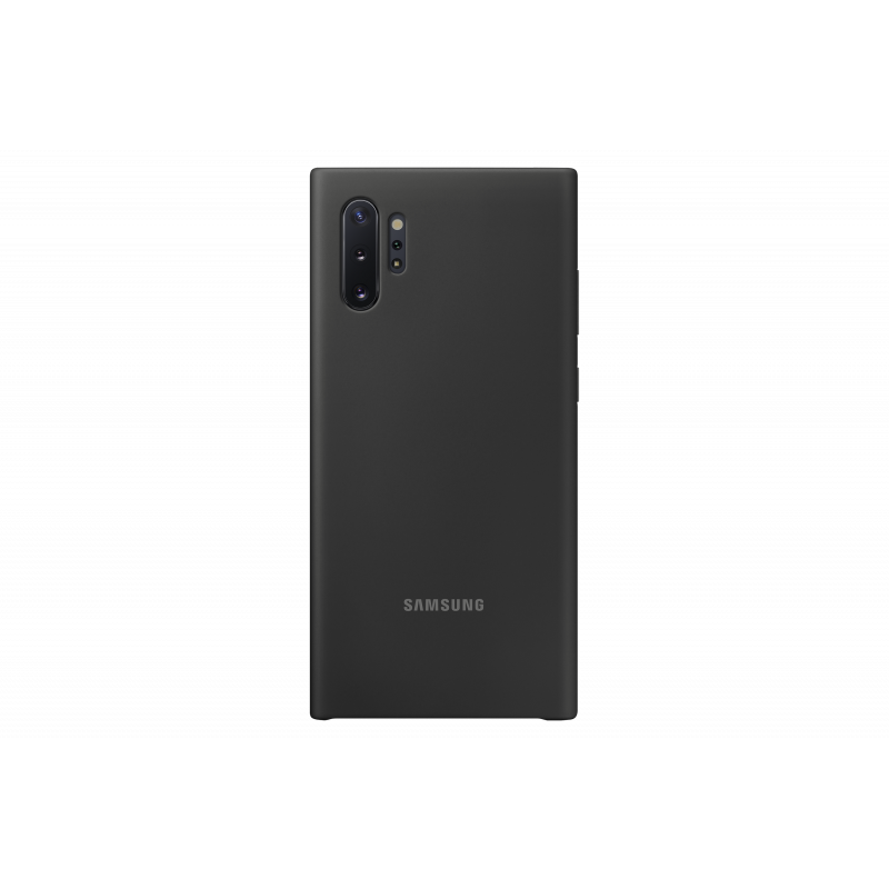 Оригинален гръб Silicone Back cover за Samsung Galaxy Note 10 Plus - Черен
