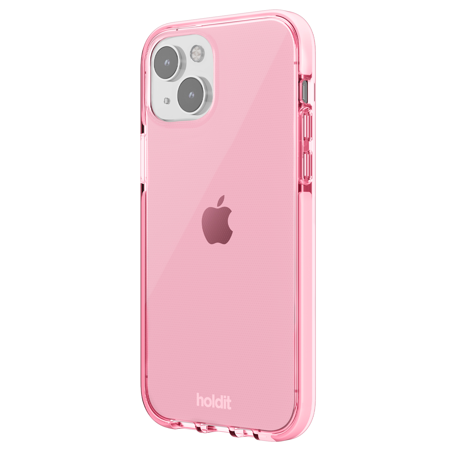 Гръб Holdit  за iPhone 14, 13, Seethru Case, Розов