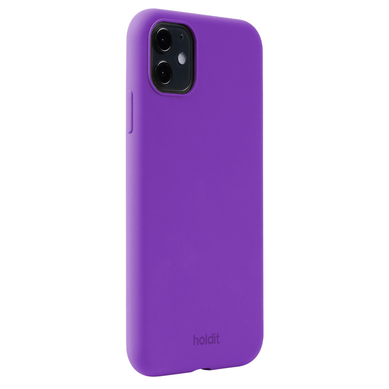 Гръб Holdit  за iPhone 11, XR , Silicone Case,  Тъмно Лилав