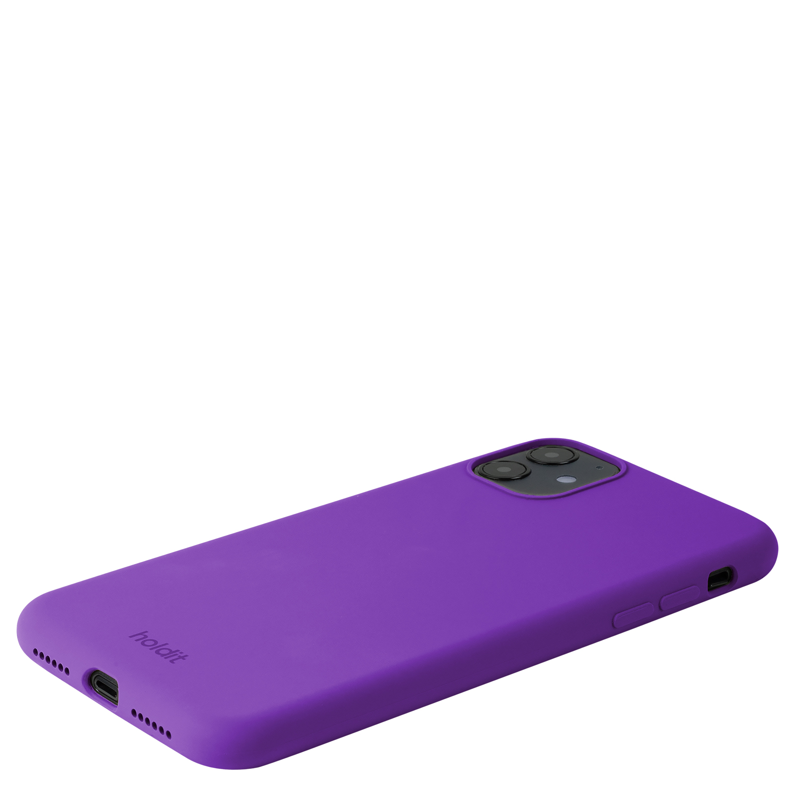 Гръб Holdit  за iPhone 11, XR , Silicone Case,  Тъмно Лилав