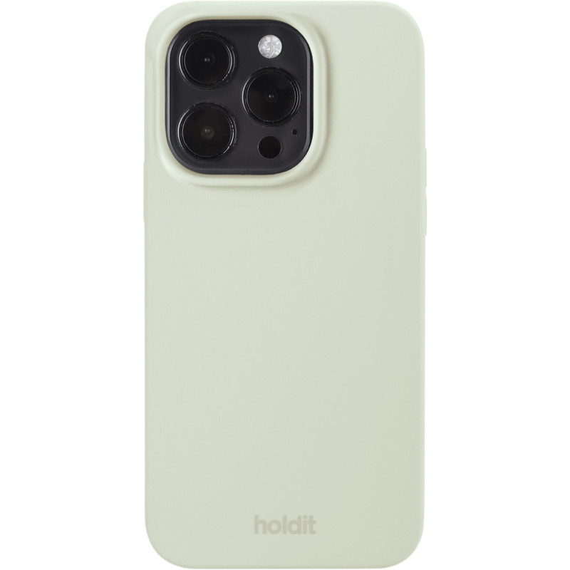 Гръб Holdit за iPhone 14 Pro, Silicone Case, Зелен