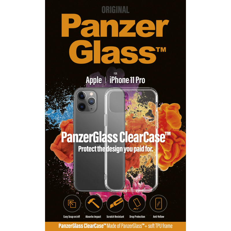 Гръб PanzerGlass за IPhone 11 Pro 5.8 ClearCase - Прозрачен 117018