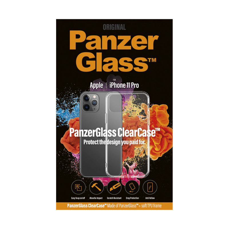 Гръб PanzerGlass за IPhone 11 Pro 5.8 ClearCase - Прозрачен 117018